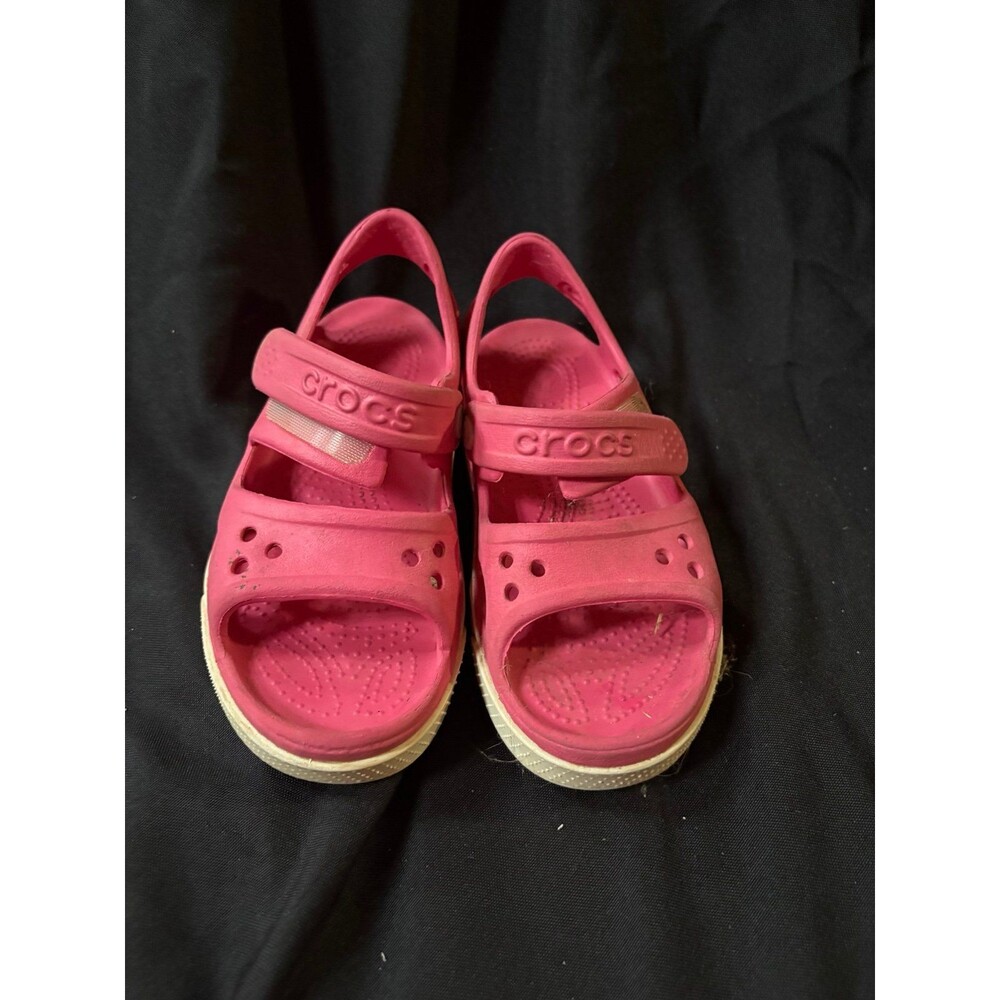 Crocs Kids Girls size 11 c Pink Sandals Size Toddler